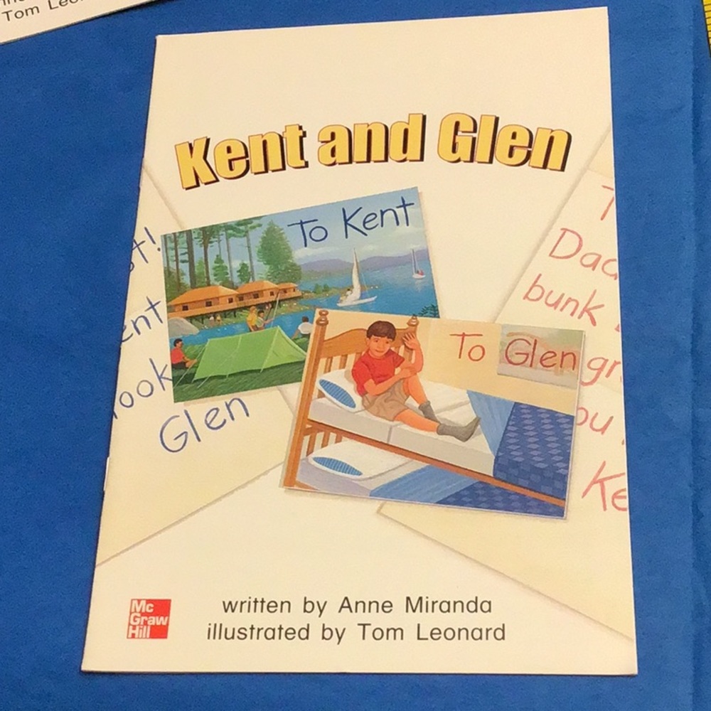 ⛱️2/$5⛱️Kent and Glen, like new, Bundle ⭐️🎉🎁🍀Sale! Learn to read